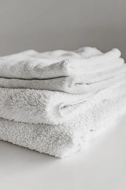 Matching White Towels